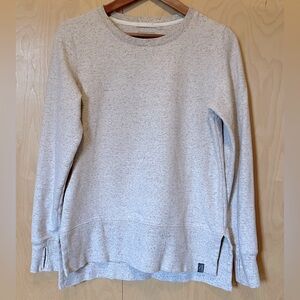 Women’s LL Bean XS oversized oatmeal long sleeved tee